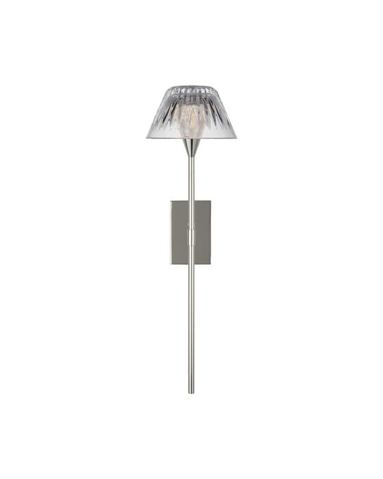 Blaze 19" Tail Sconce Polished Nickel