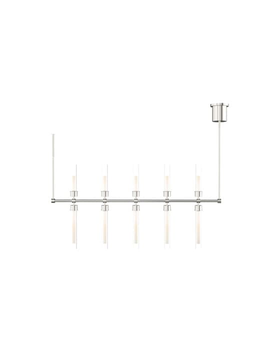 Linger 48" Linear Polished Nickel – Visual Comfort