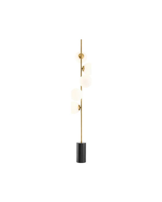 Lattiavalaisin Tempo Antique Brass