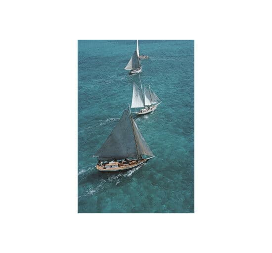 Sailing in The Bahamas – Slim Aarons