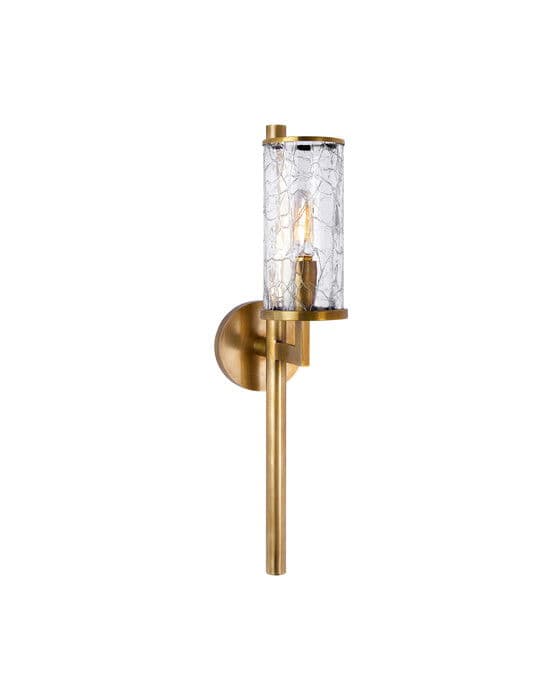 Liaison Single Sconce Antique-Burnished Brass – Visual Comfort