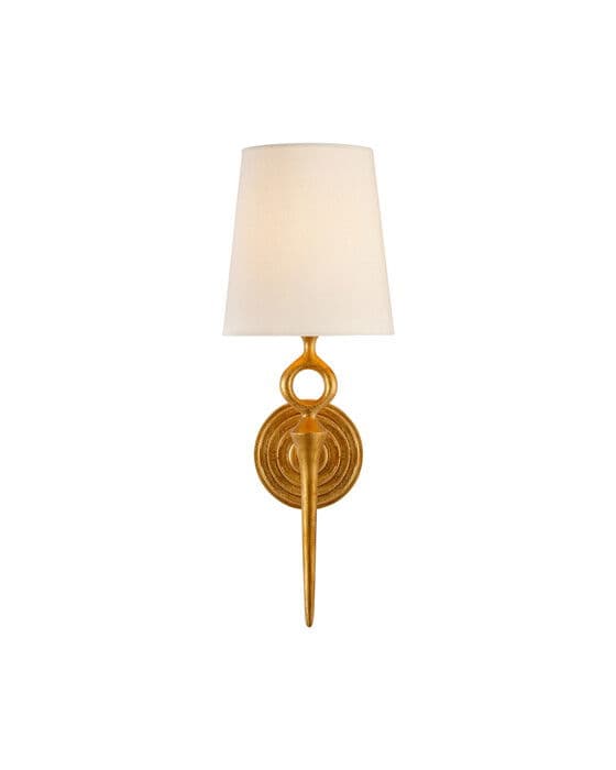 Bristol Single Sconce Gilded