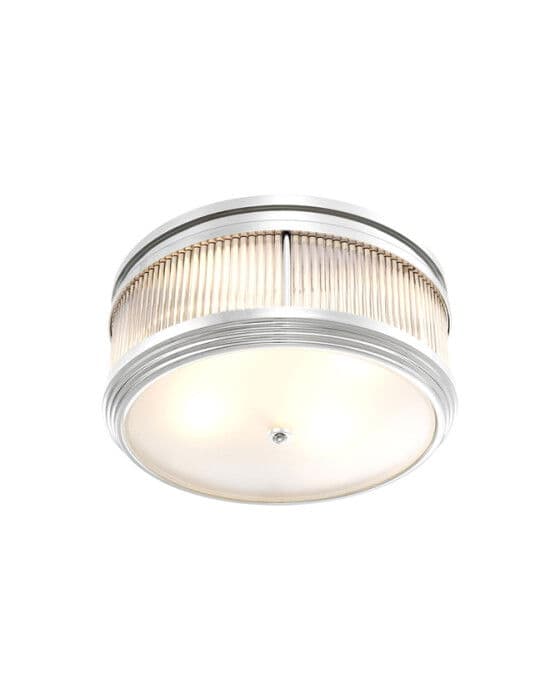 Rousseau Ceiling Lamp Nickel – Eichholtz