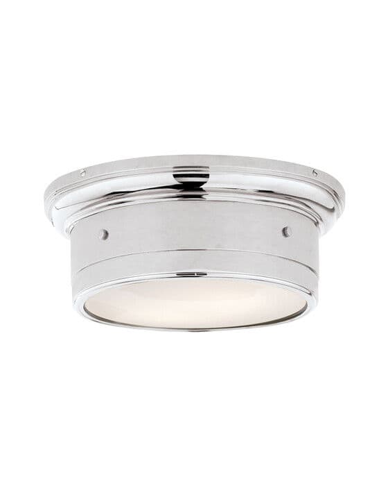 Small Siena Flush Mount Chrome