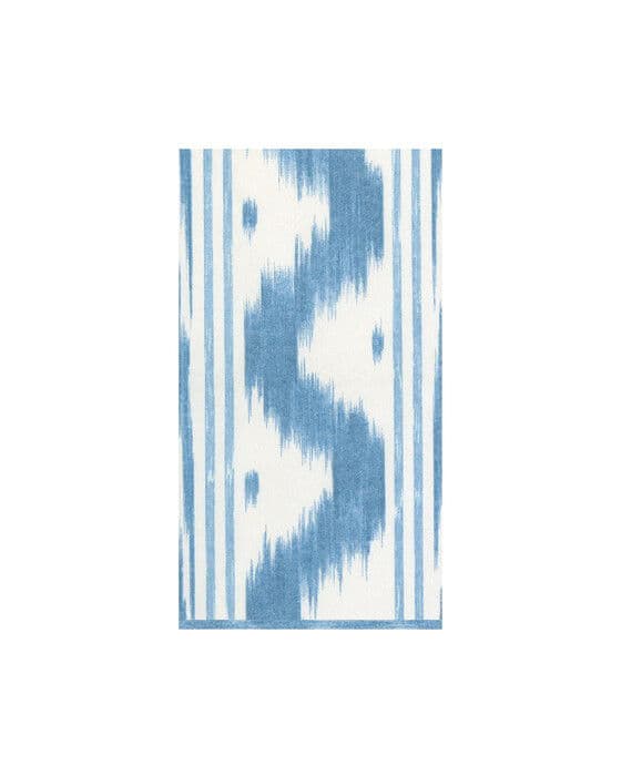 Toile De Nantes -lautasliinat, sininen, 15 kpl:n pakkaus