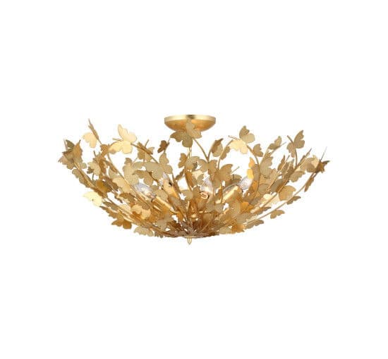Farfalle Semi-Flush Mount Gild L – Visual Comfort
