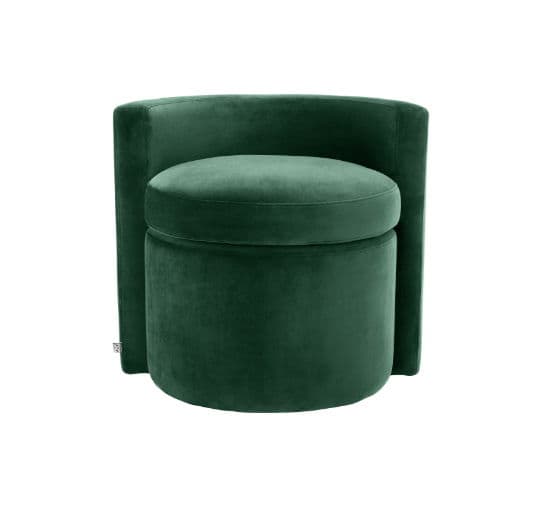 Arcadia Armchair Velvet Roche Dark Green
