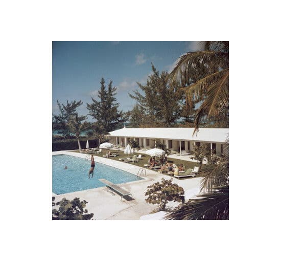 Taking the Plunge – Slim Aarons