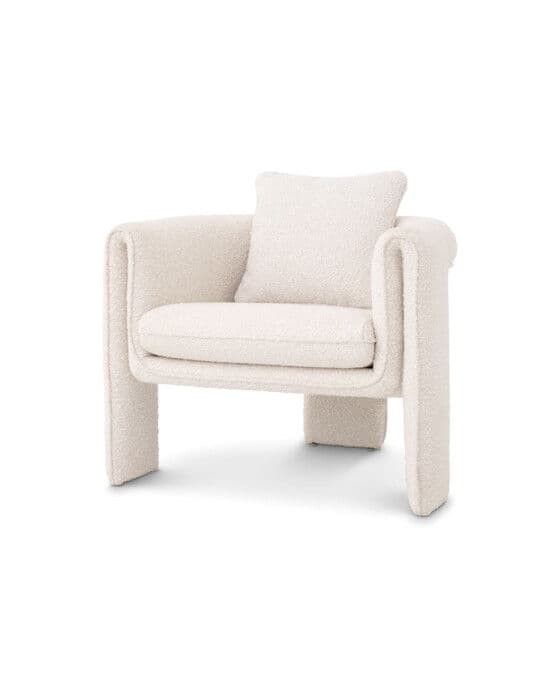 Toto nojatuoli bouclé cream