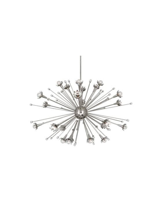 Sputnik Chandelier Nickel