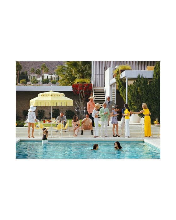 Poolside Gathering – Slim Aarons
