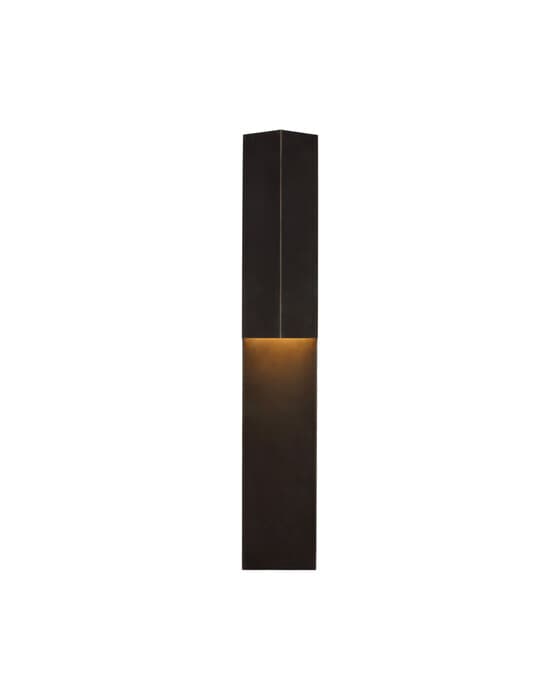 Rega 30" Folded Sconce Bronze – Visual Comfort