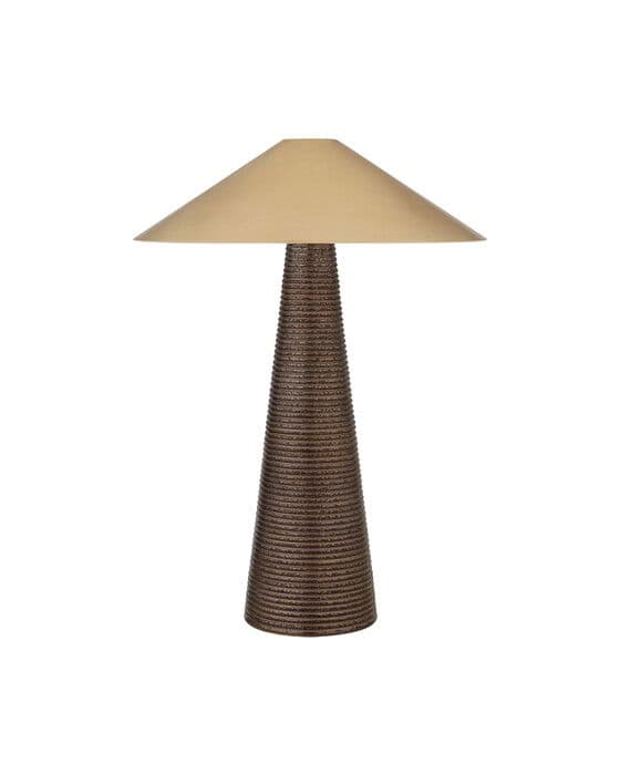 Miramar Table Lamp Crystal Bronze