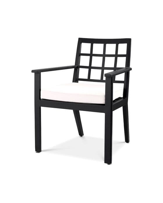 Cap-Ferrat-tuoli, musta – Eichholtz
