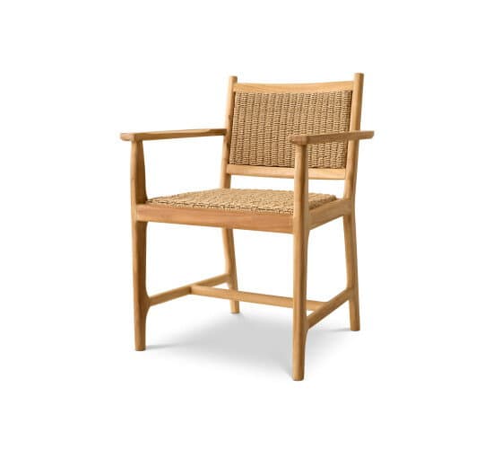 Pivetti käsinojallinen tuoli, luonnollinen