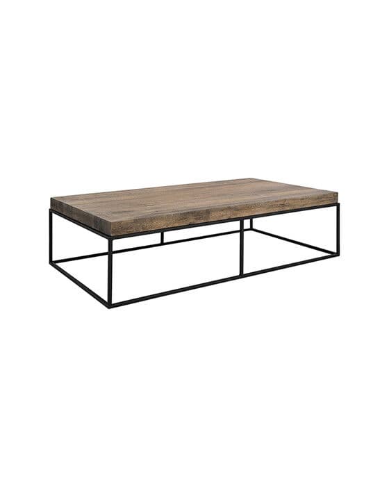 Carlisle sohvapöytä silver back 140x80cm