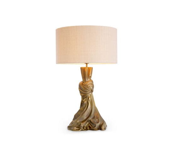 Banyan Table Lamp Vintage Brass