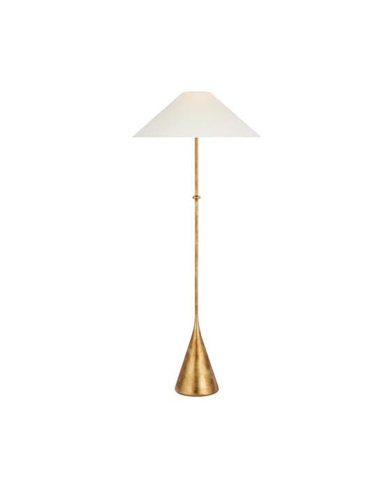 Zealous 62" Floor Lamp Museum Gild – Visual Comfort