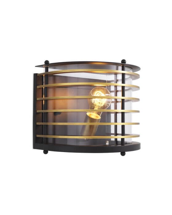 Logan seinävalaisin black – Eichholtz