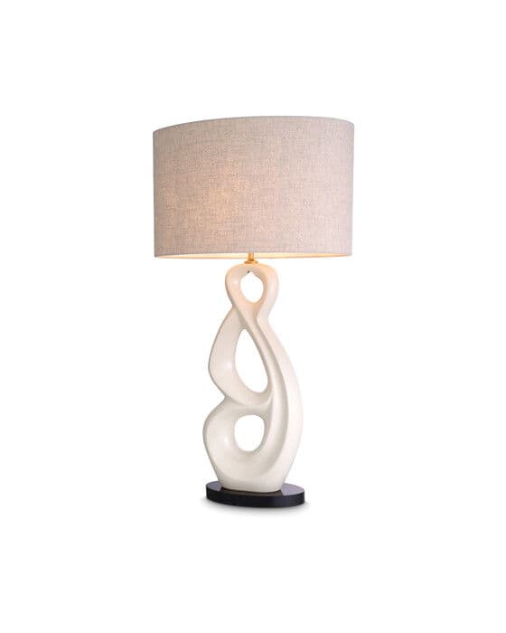 Macias Table Lamp White – Eichholtz