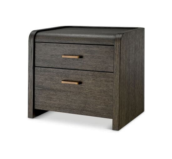 Joane Nightstand Mocha Oak – Eichholtz