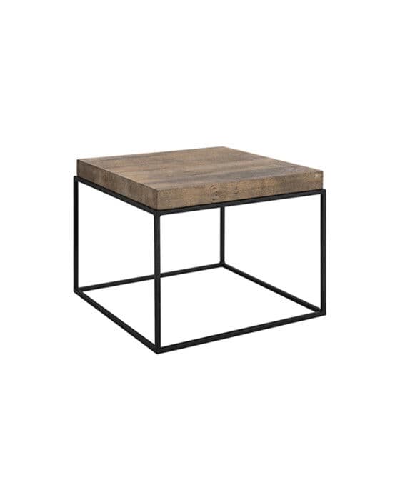 Carlisle sivupöytä silver back 65x65cm – Artwood