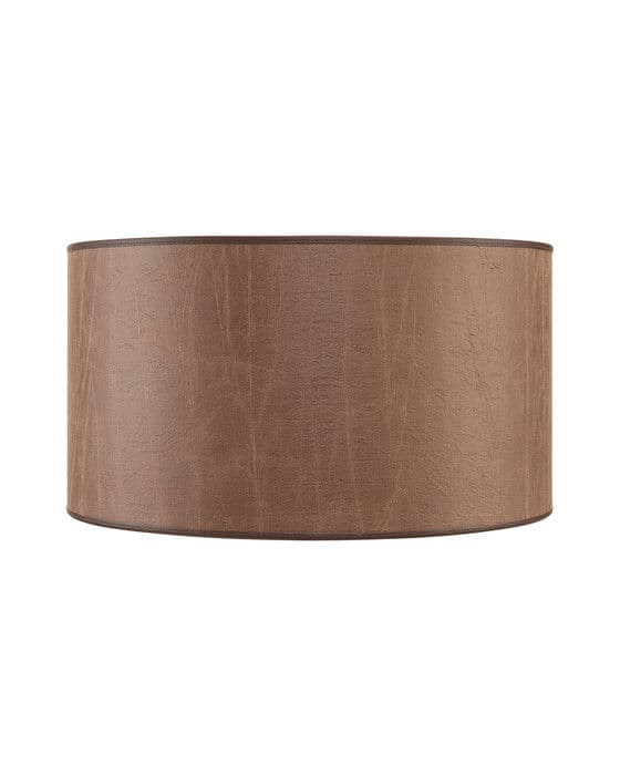 Sylinterivarjostin leather brown