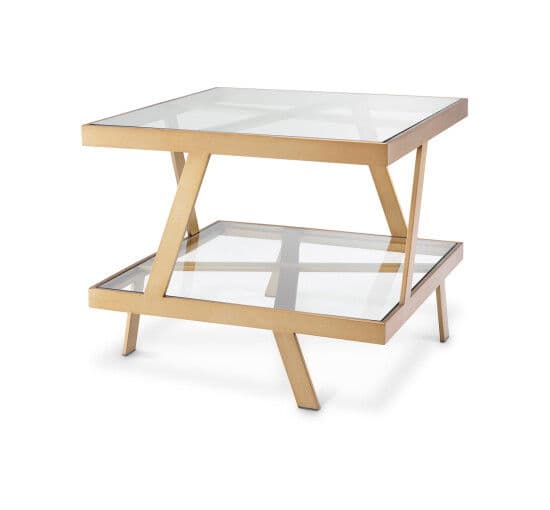 Billinghurst sivupöytä harjattu messinki – Eichholtz