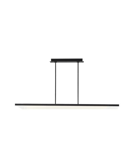 Nyra 60" Linear Nightshade Black – Visual Comfort