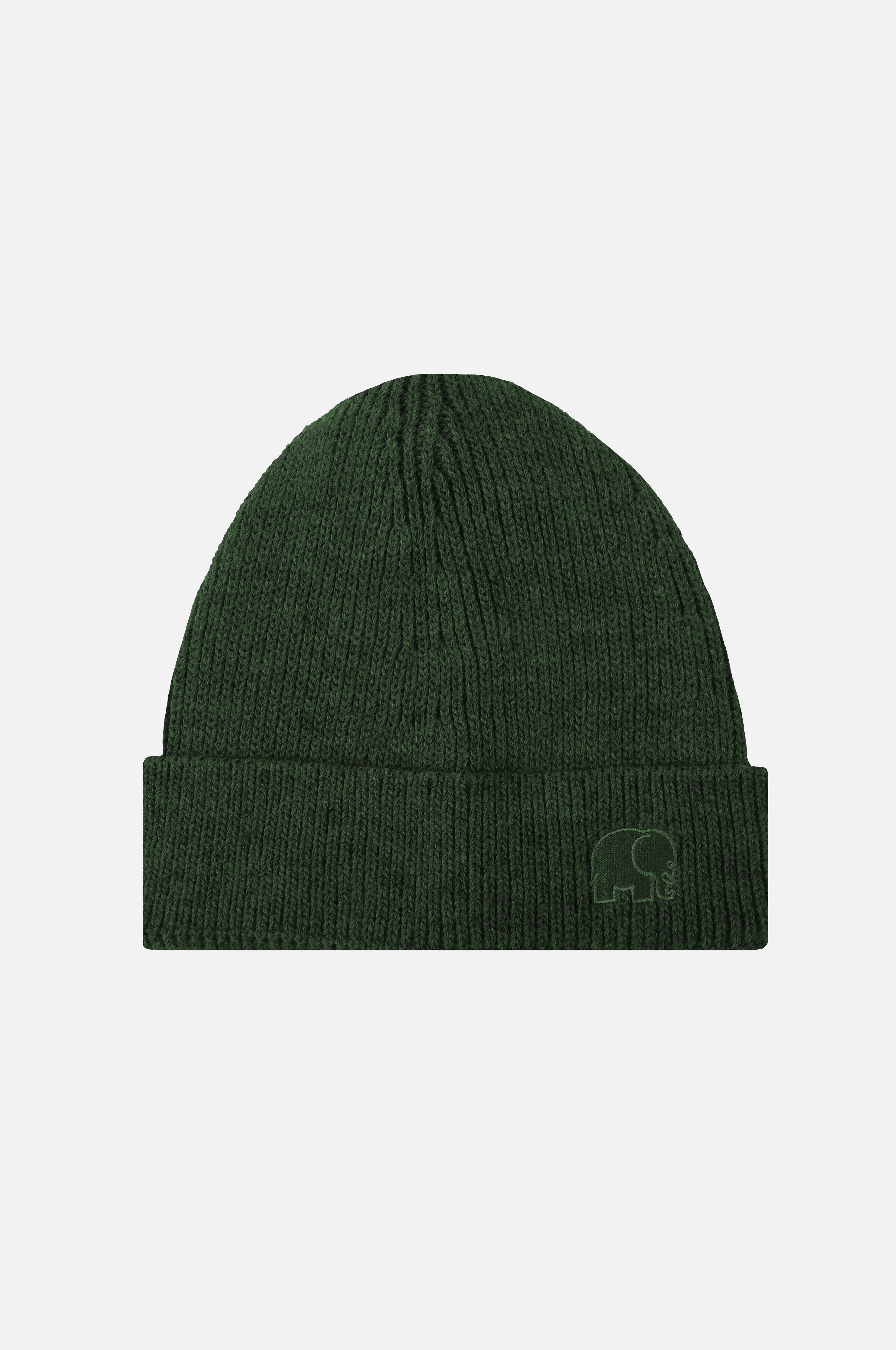 Safor Rib Knit Beanie Bottle Green – Trendsplant