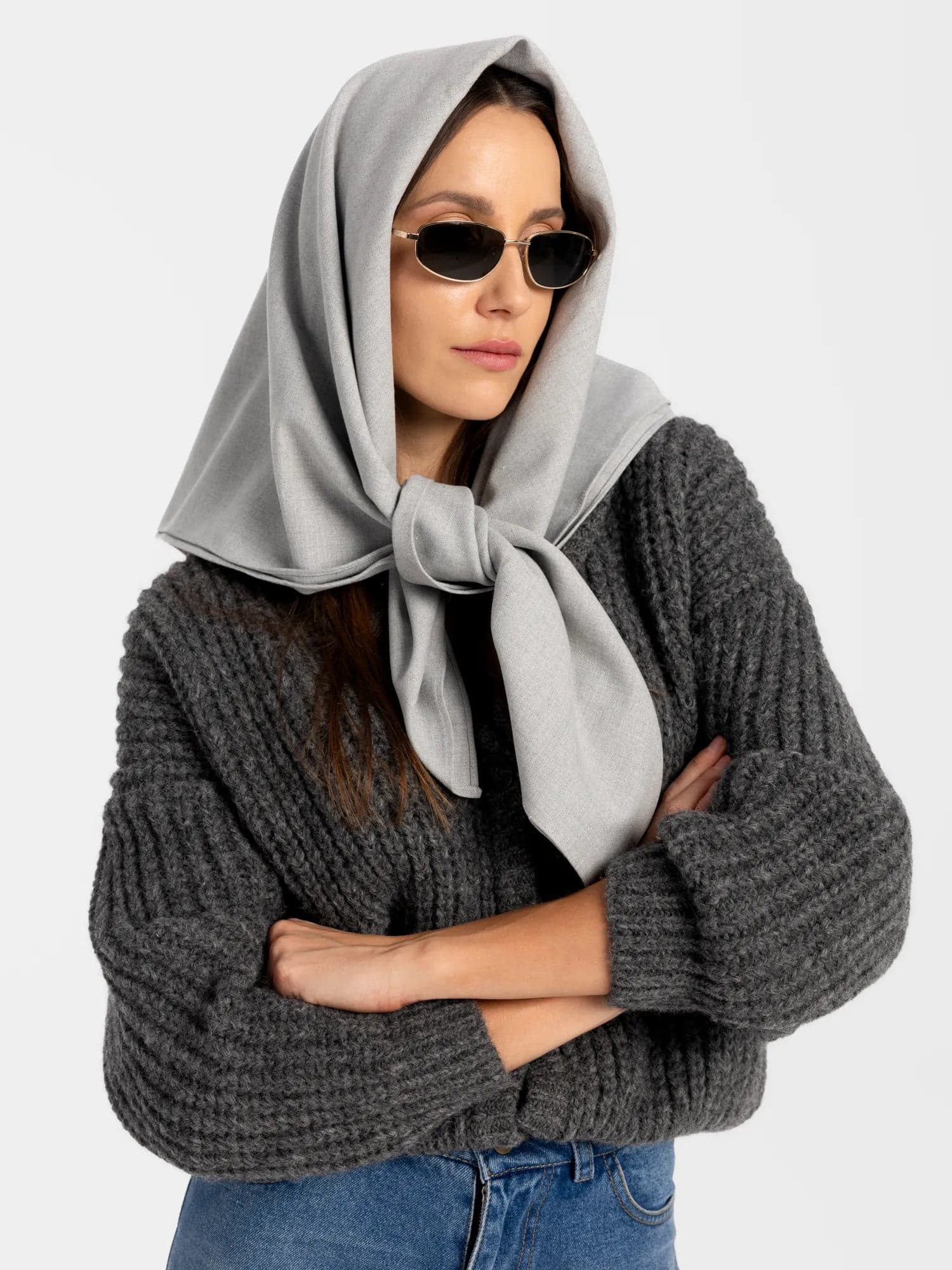 Omaro Scarf Grey