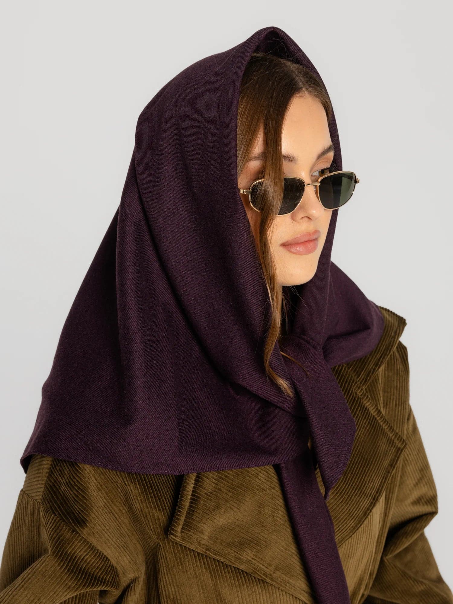 Omaro Scarf Purple Royal