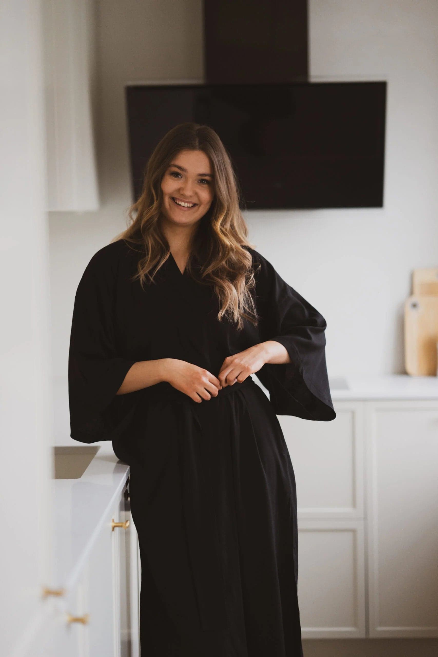 Nola Kimono Black