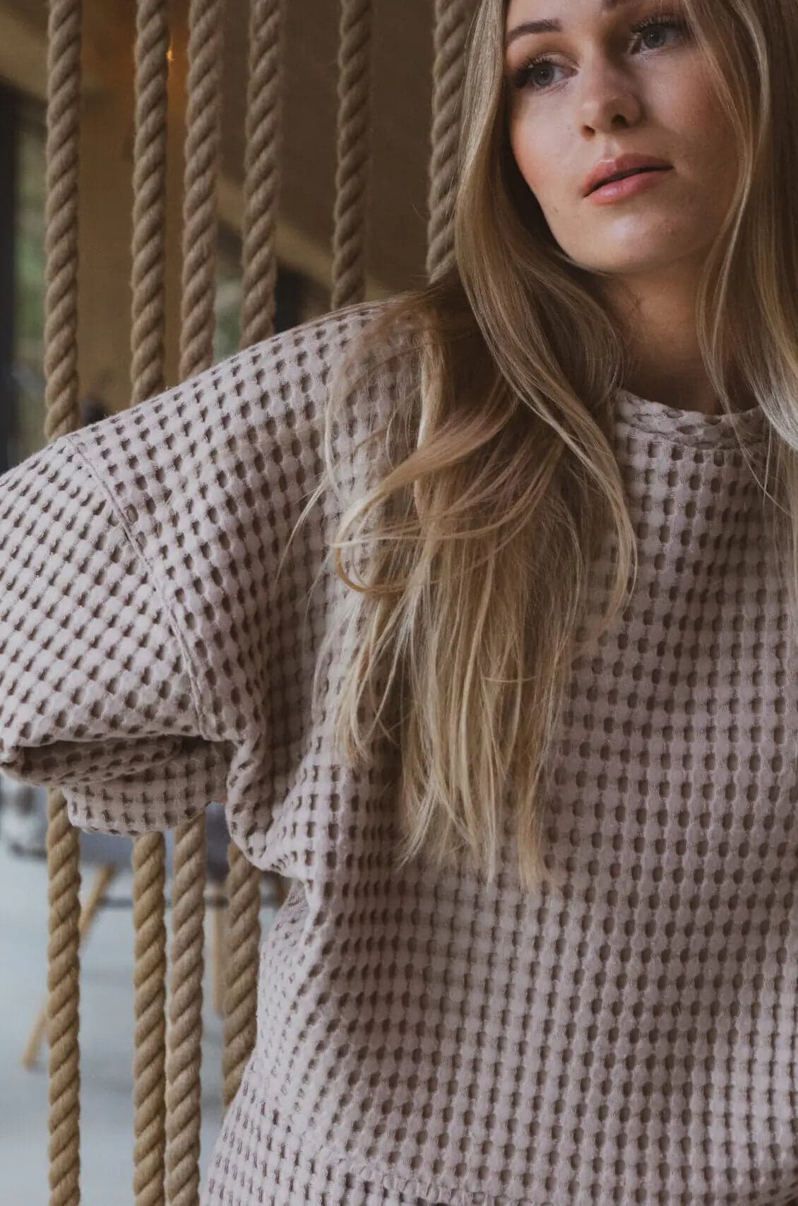Aiko Sweatshirt Beige – NOLA