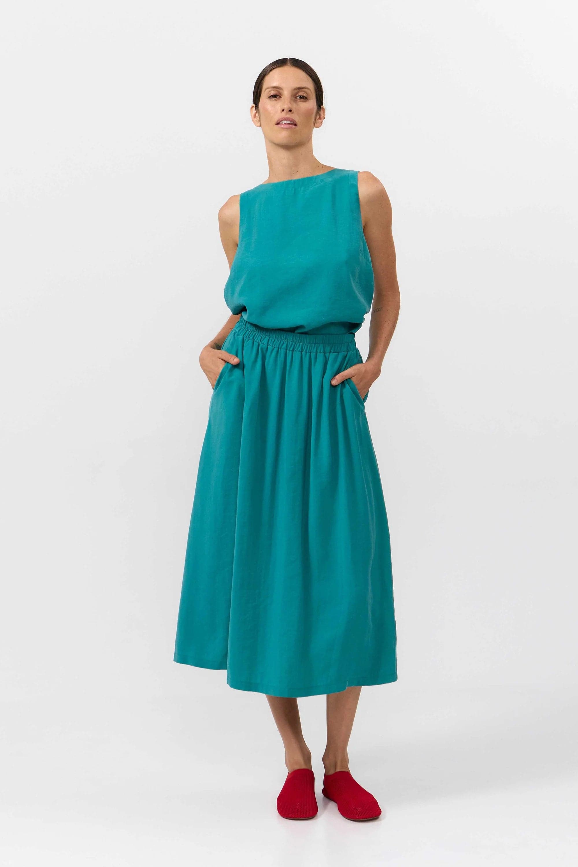 Adaja Skirt Teal