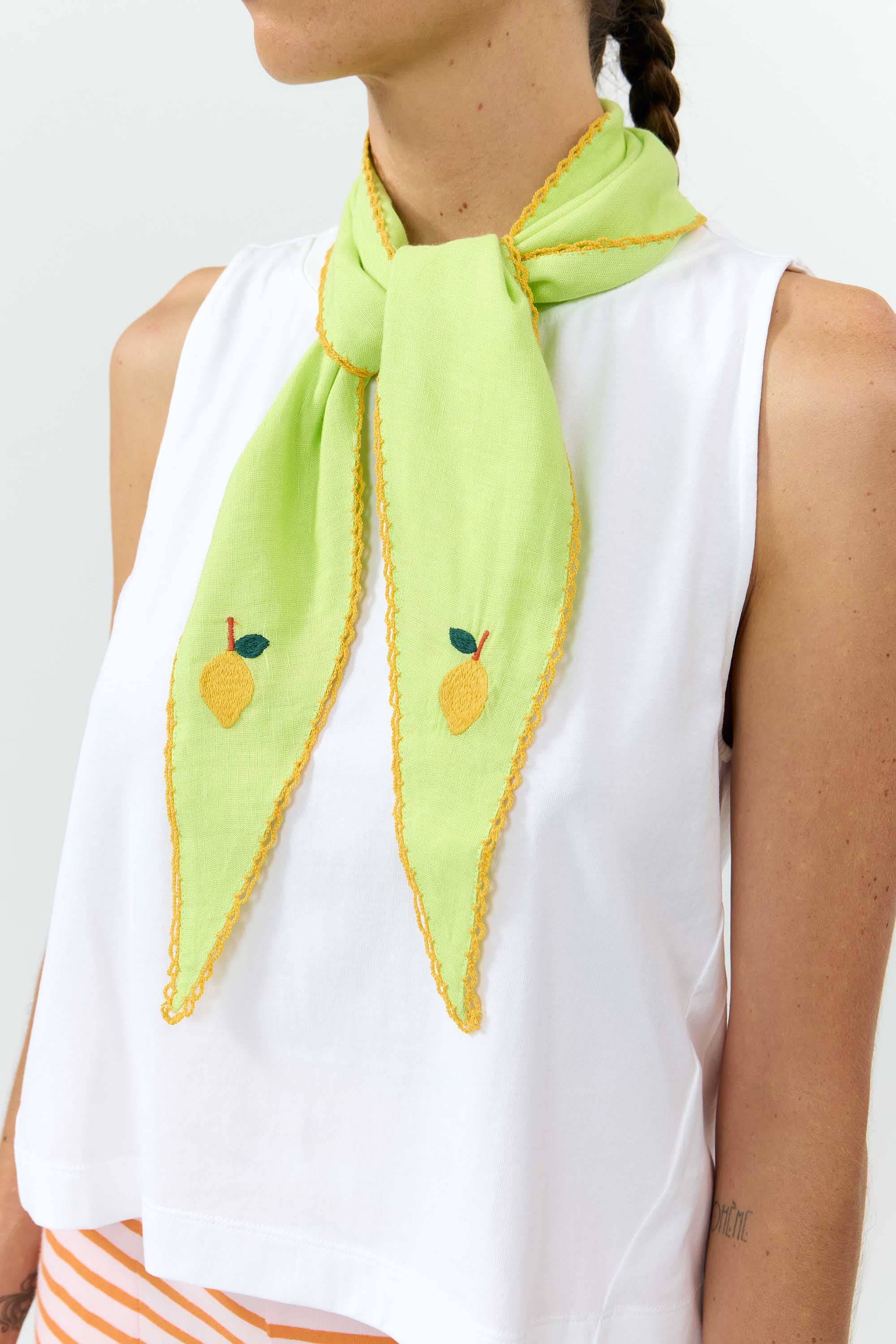 Neris Bandana Apple Green