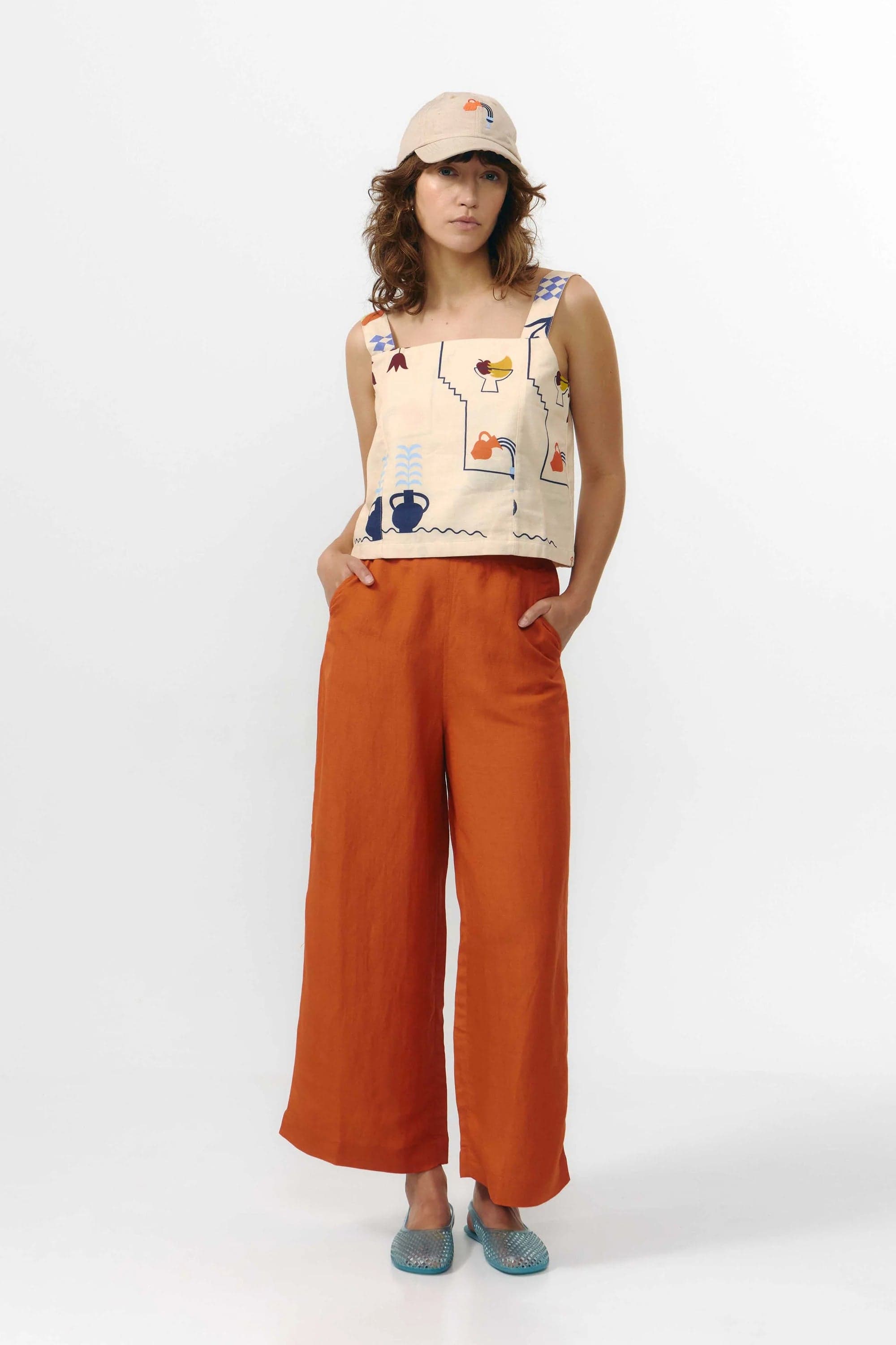 Odiel Top Print Holiday