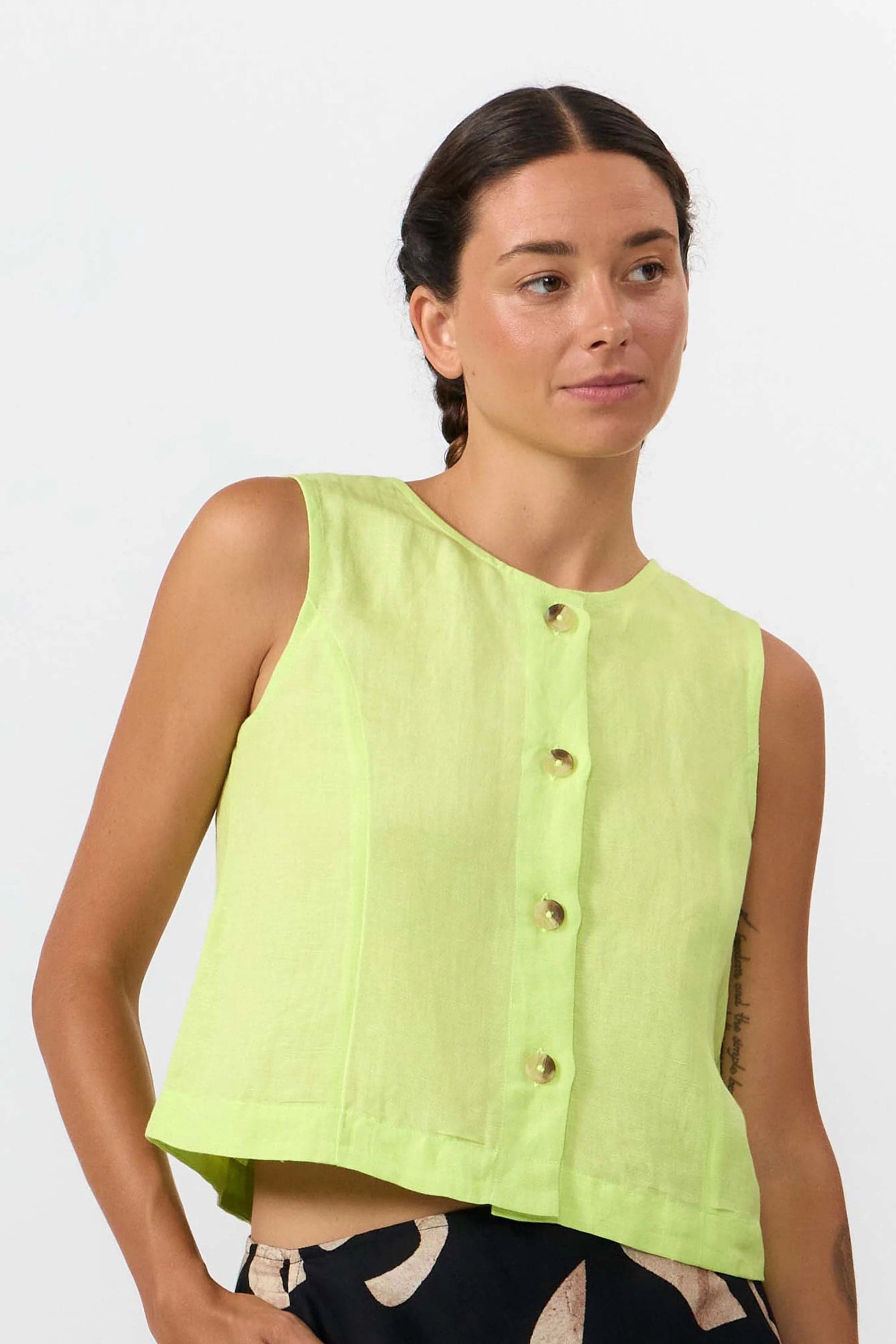 Fuji Top Apple Green