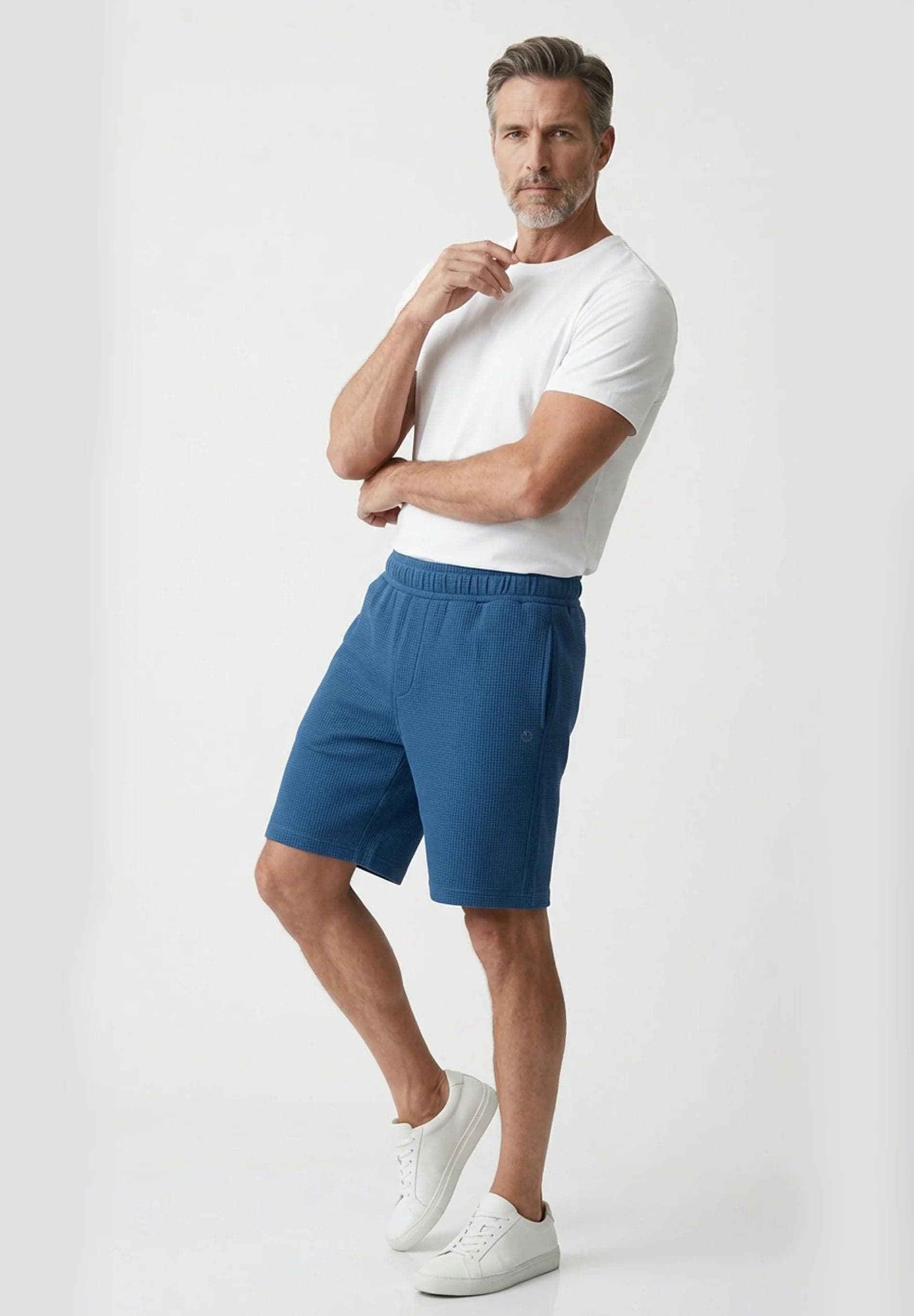 Stevven Vohvelishortsit Light Navy