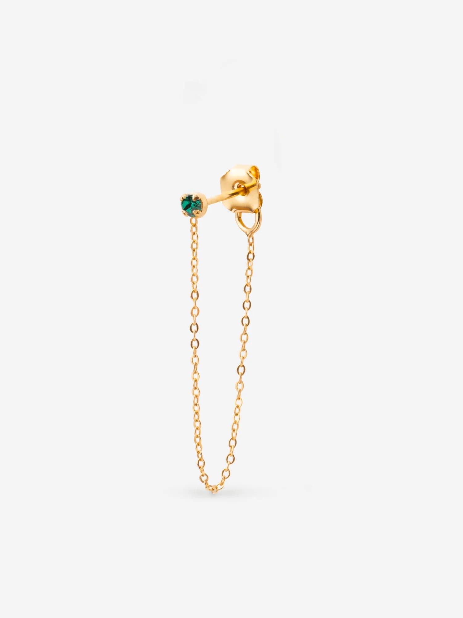 Bastien Pendant Earrings Emerald