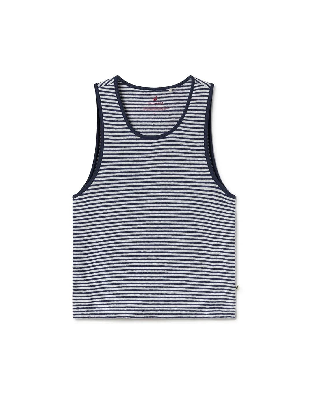 Flotta Top Navy Stripes