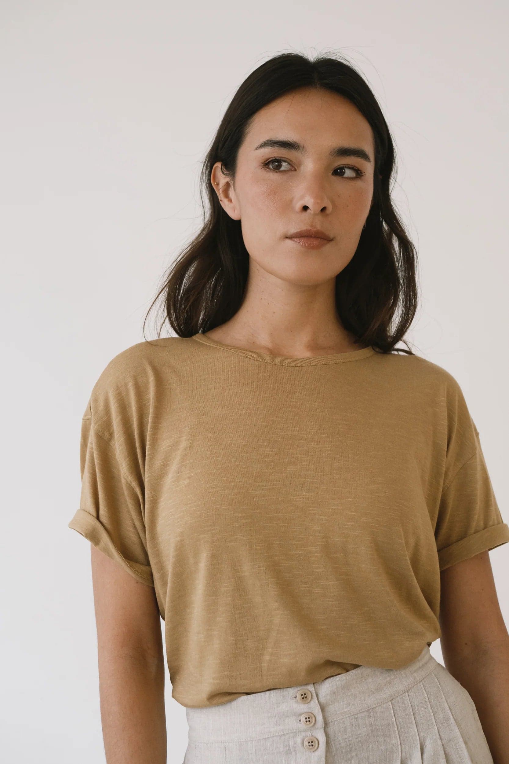 Amber T-paita Keltainen – TIRALAHILACHA