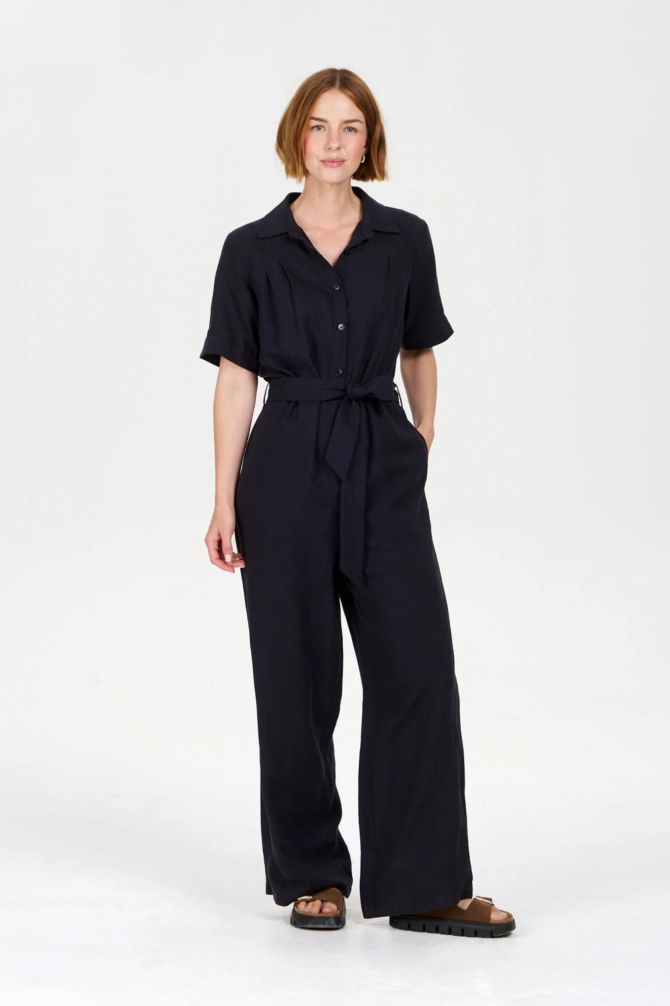 Amarie Jumpsuit Navy Blue – KOMODO