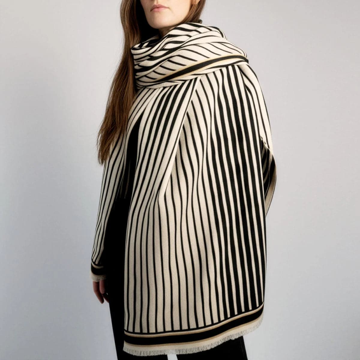 Double Date Scarf Striped