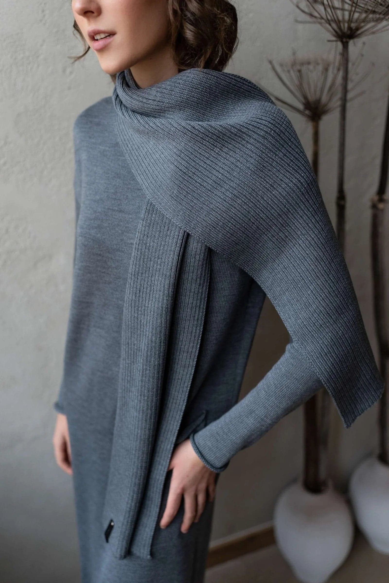Ribbed Scarf