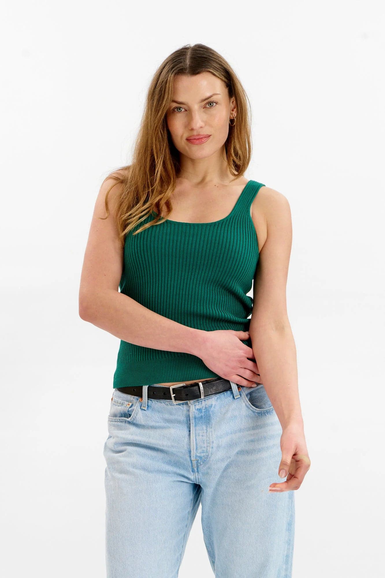 Wisteria Vest Green