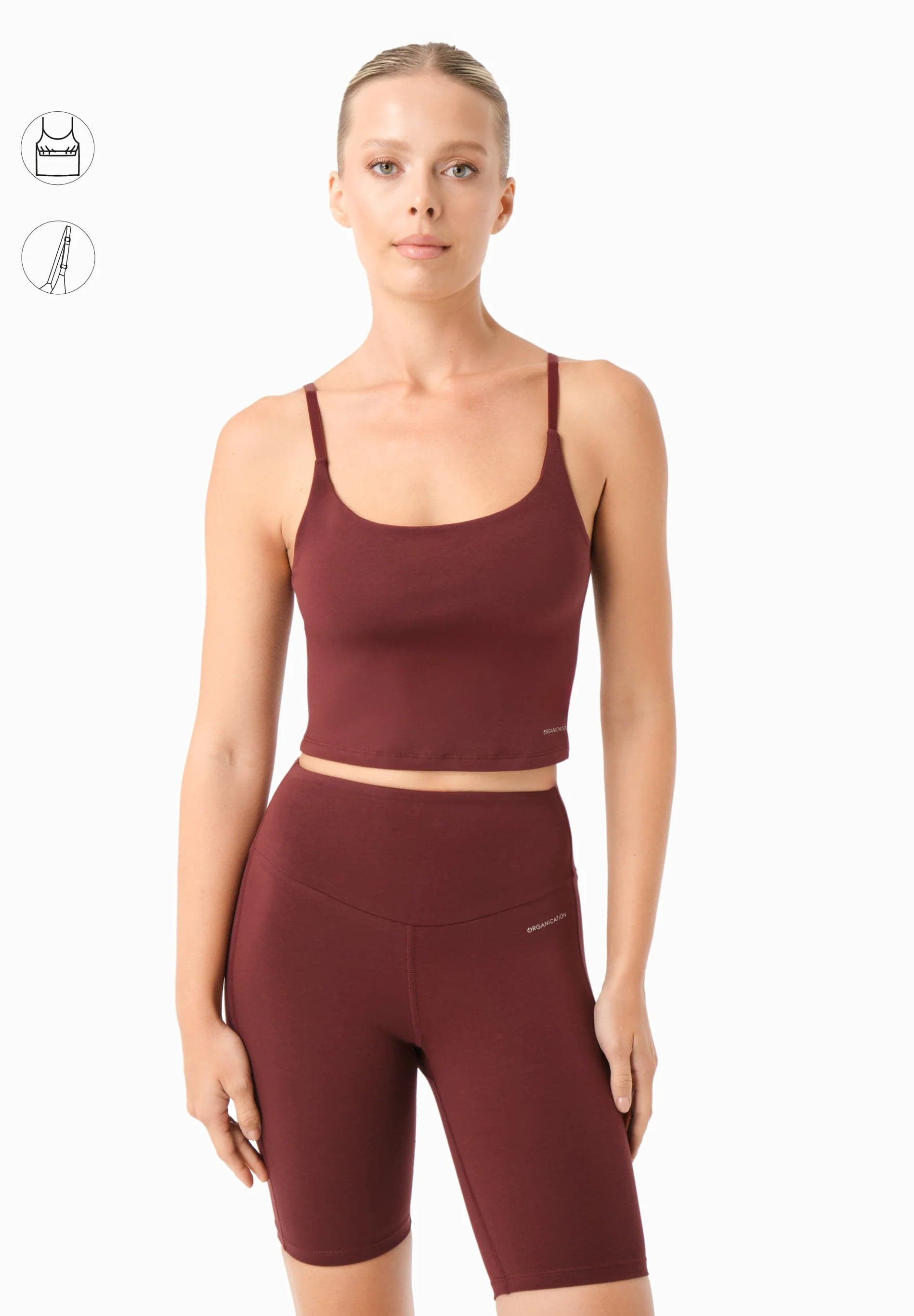 Tarra Croptoppi Bordeaux Red – ORGANICATION