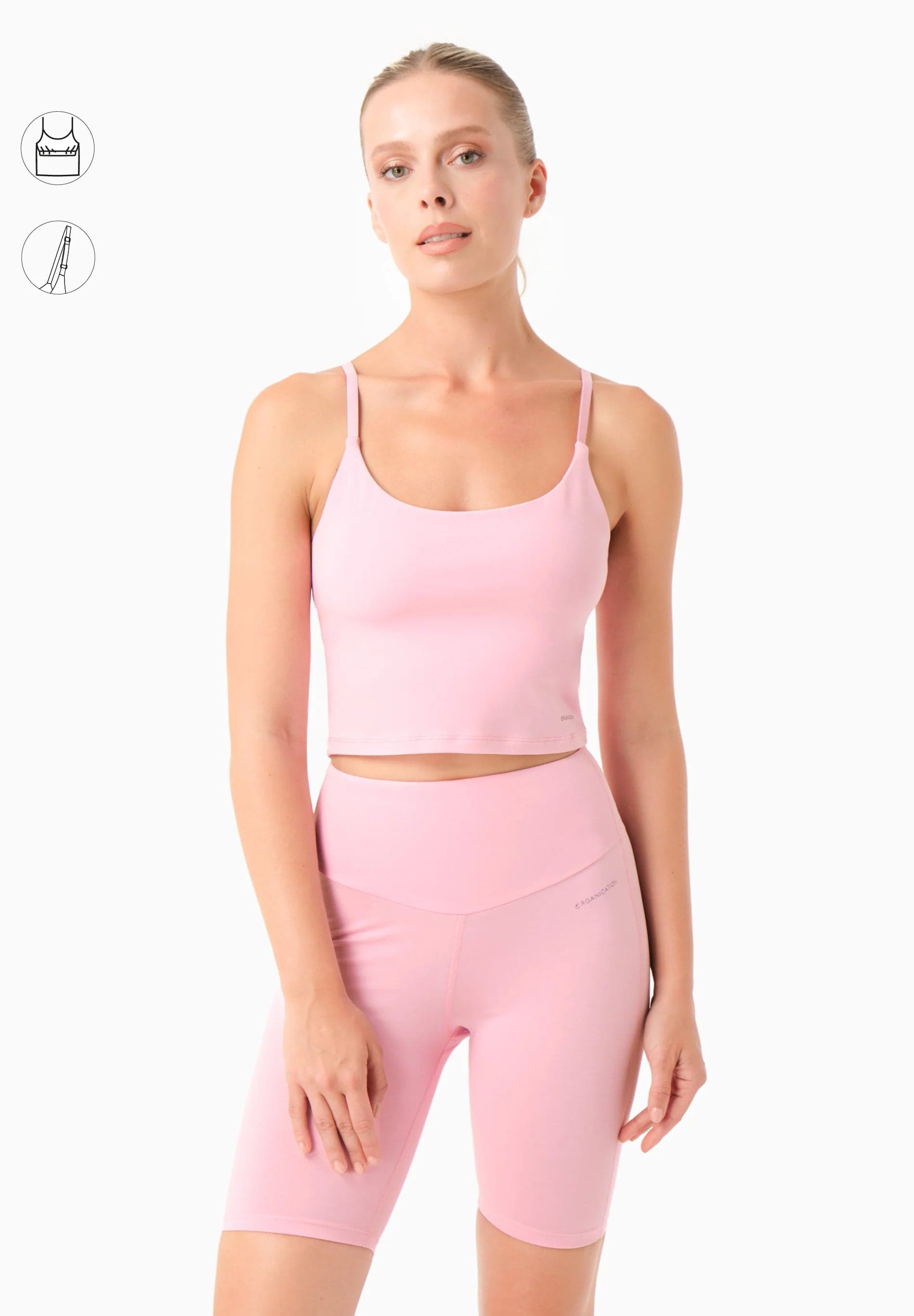 Tarra Croptoppi Rose Pink – ORGANICATION