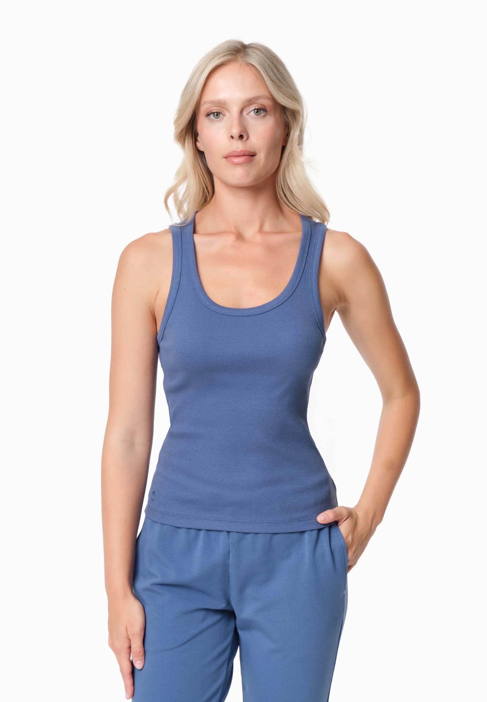 Soffia Ribbitoppi Light Navy Blue – ORGANICATION
