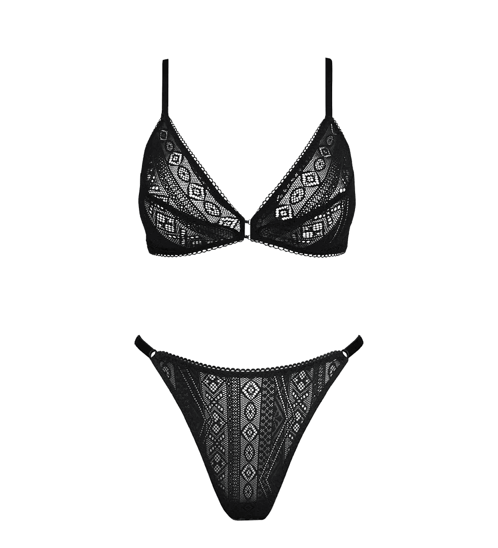 Darling Stringisetti v1 Musta